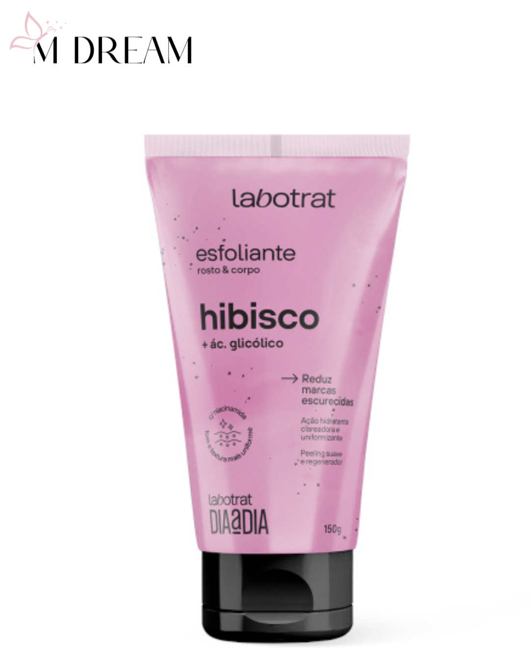 Esfoliante Facial e Corporal Hibisco 150g – Labotrat
