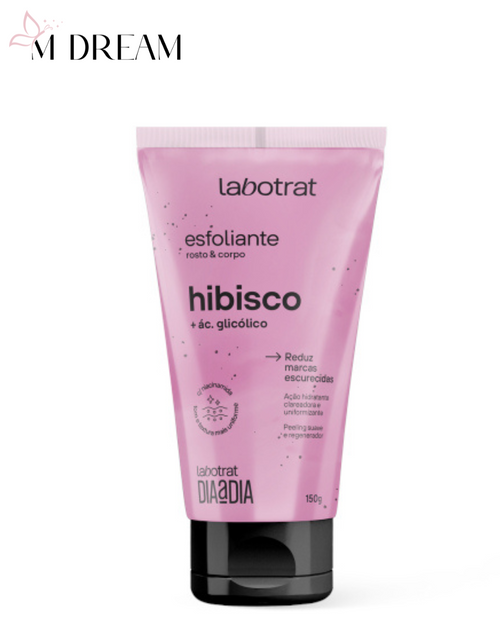 Esfoliante Facial e Corporal Hibisco 150g – Labotrat