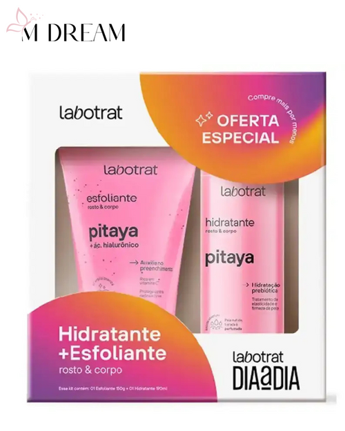 Kit Dia a Dia Labotrat- Esfoliante e Hidratante PITAYA