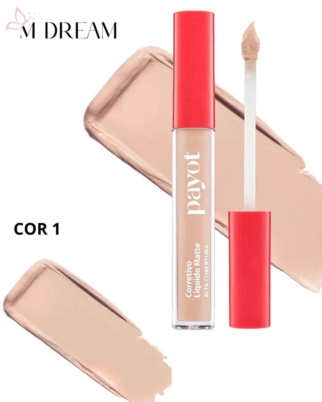 Corretivo Matte Alta Cobertura Payot