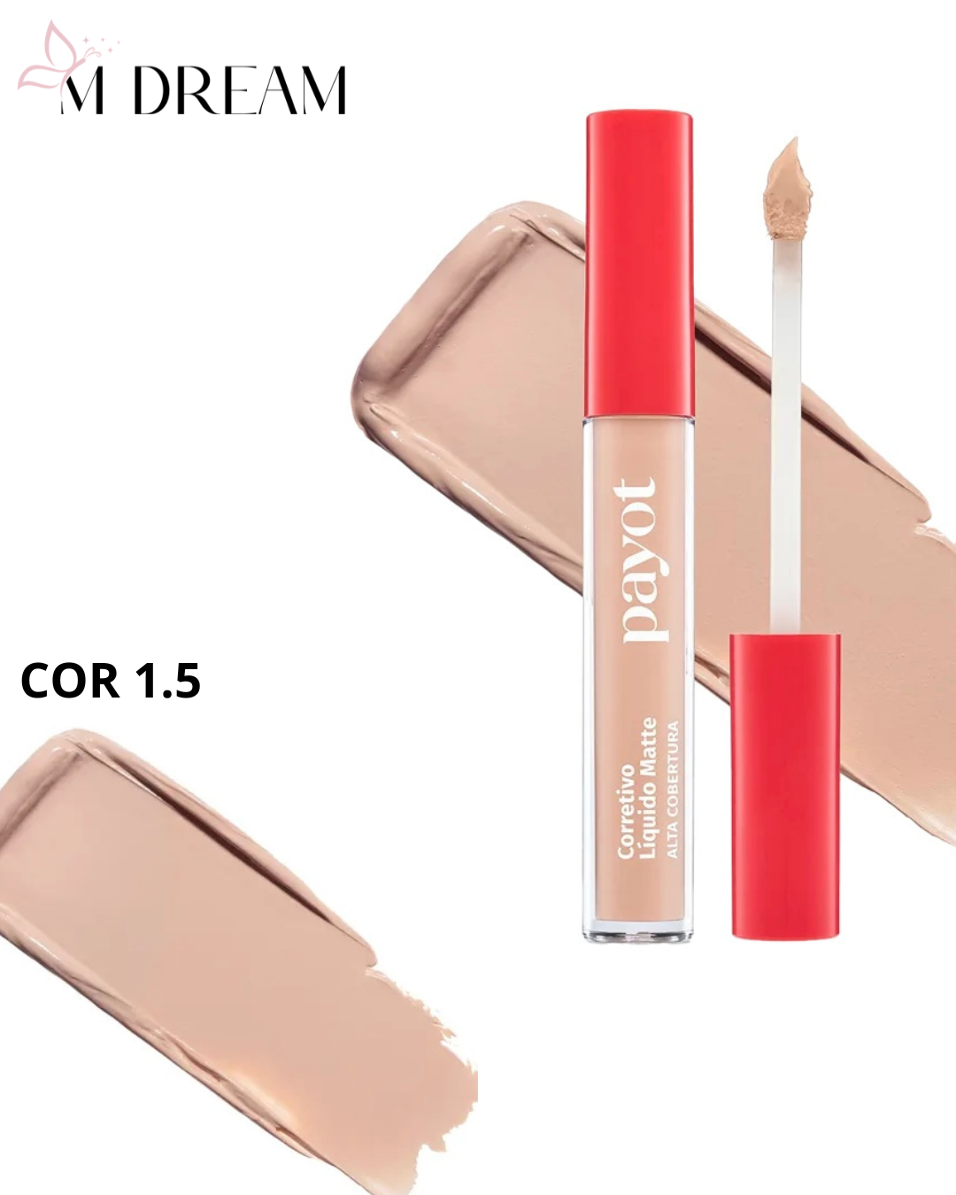 Corretivo Matte Alta Cobertura Payot