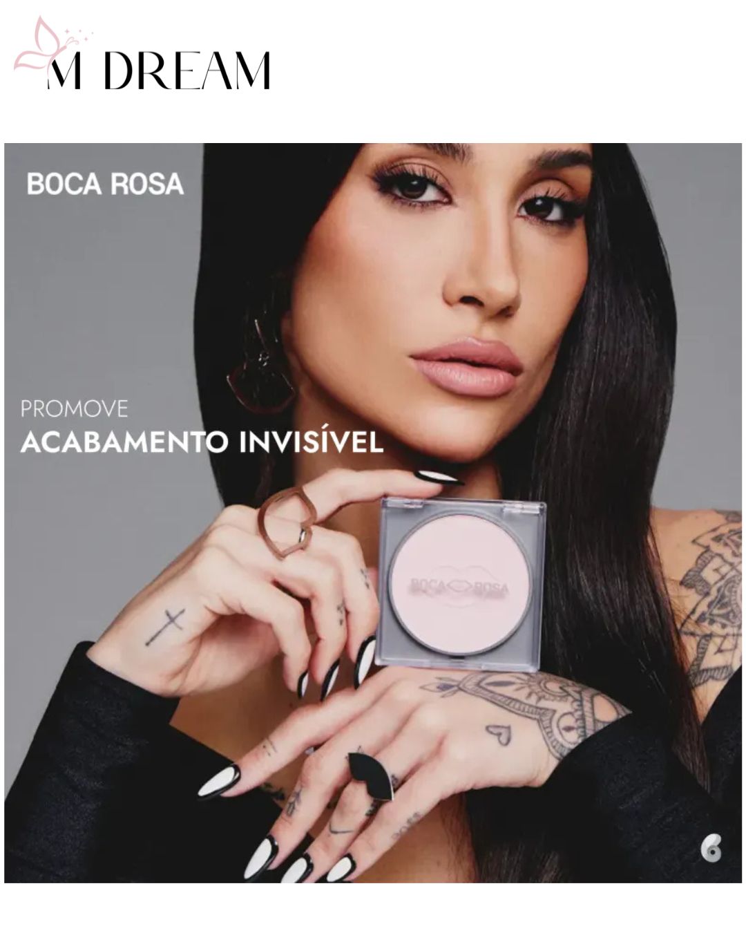 Pó Translúcido Boca Rosa -Jujuba