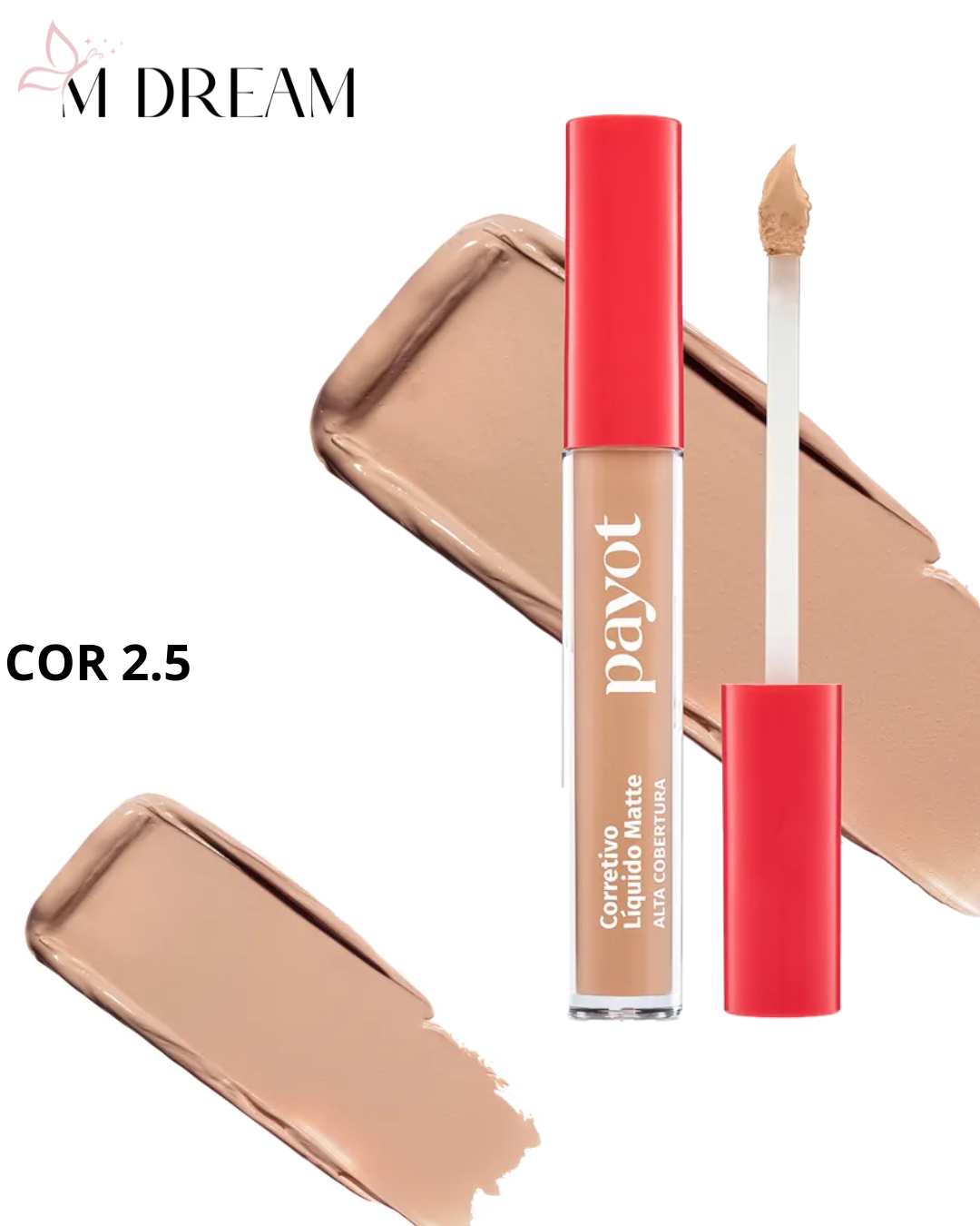 Corretivo Matte Alta Cobertura Payot