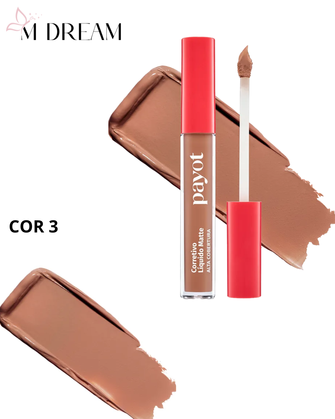 Corretivo Matte Alta Cobertura Payot