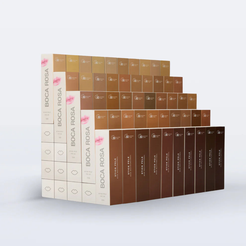 Base Multifuncional Boca Rosa Stick Pele