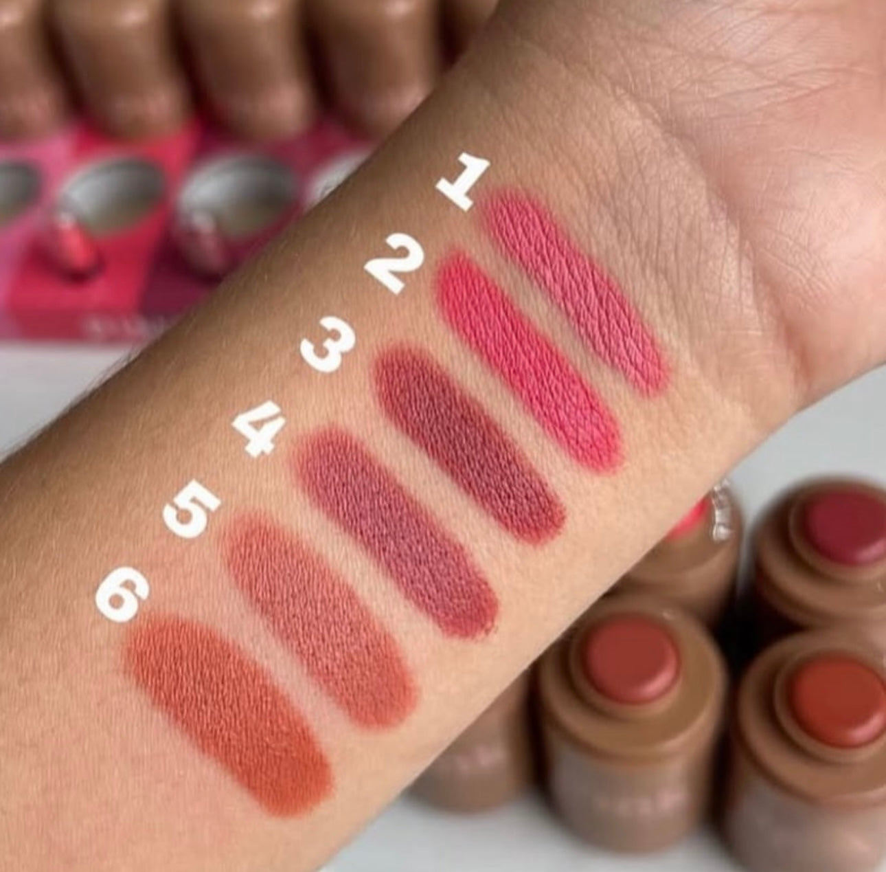 Blush Stick Pink21 – 3 em 1 com Efeito Matte Natural