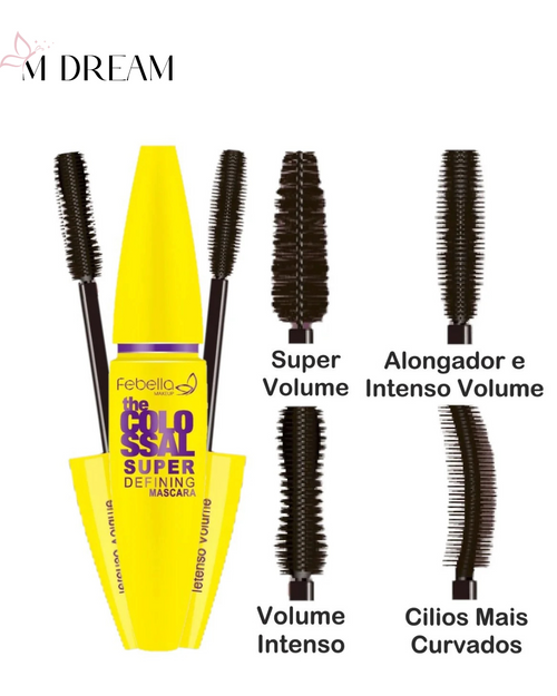 Máscara de Cílios Febella à Prova D’Água