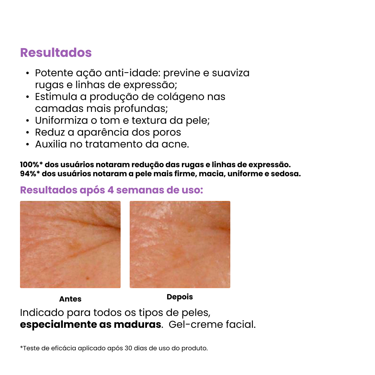 Retinol - Creme Corretivo Anti sinais Creamy