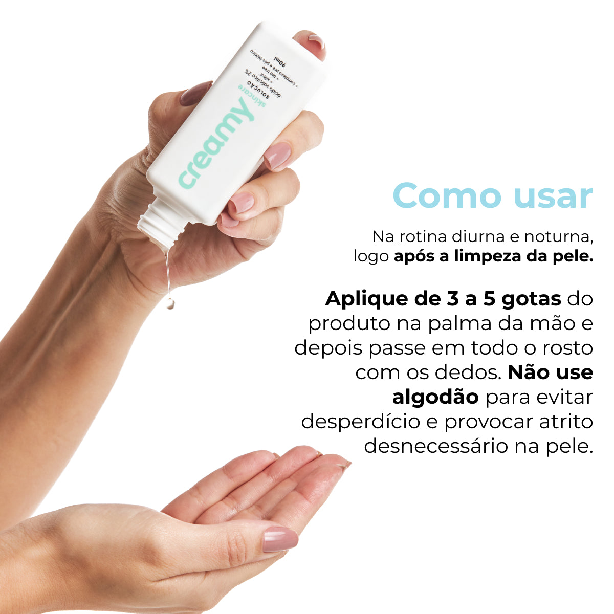 Tônico Antioleosidade Creamy - Ácido Salicílico