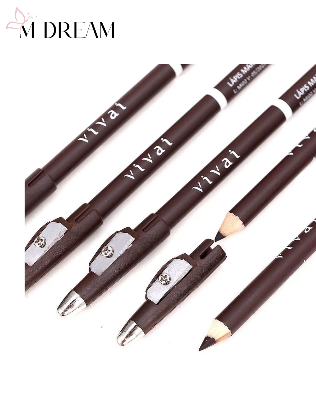 Lápis Marrom com Apontador – Vivai