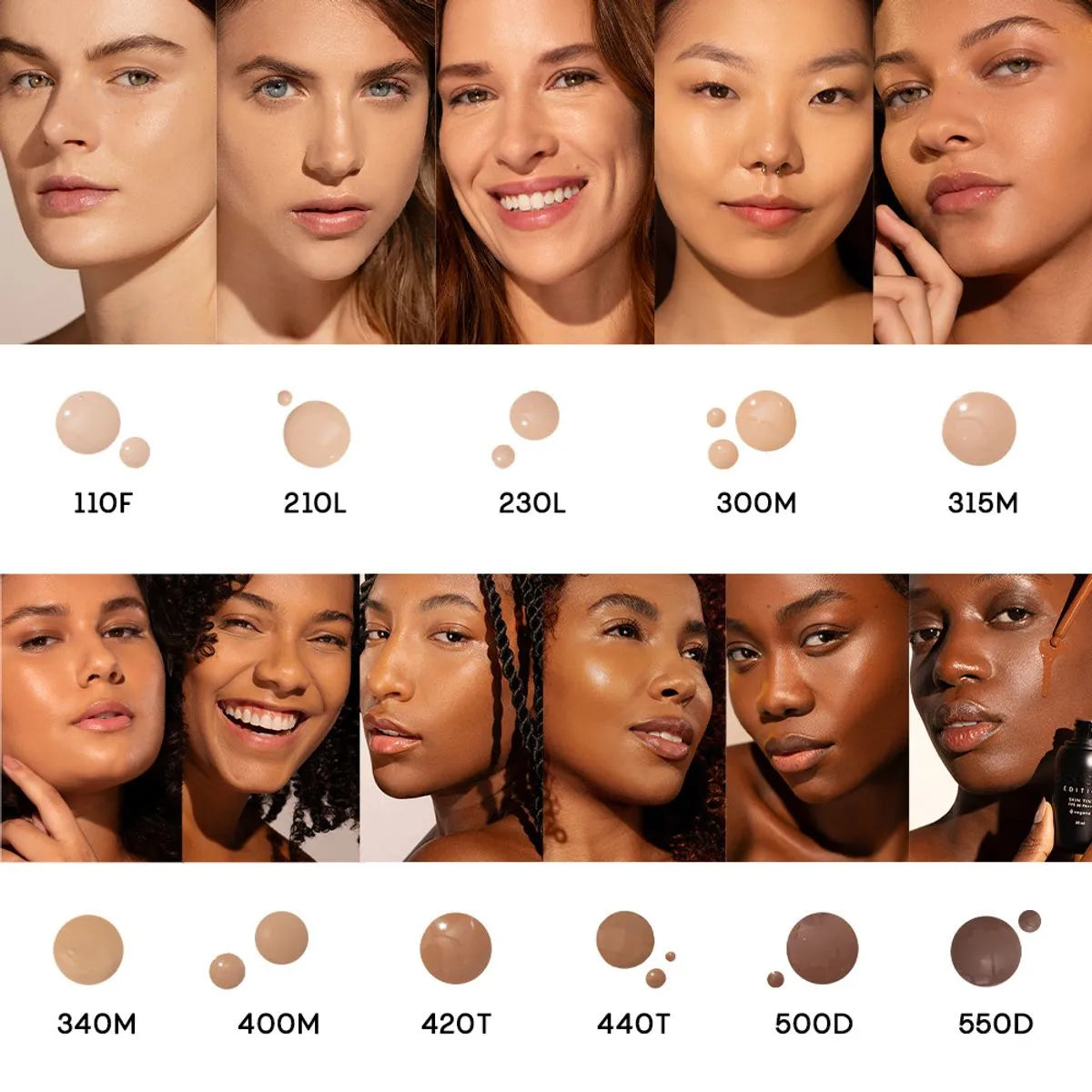 Base  Fluida com Proteção Fps 30 - Skin Tint Océane Edition 30ml
