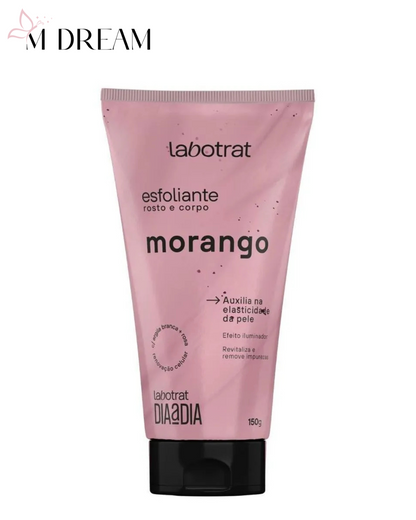Esfoliante Corpo e Rosto Morango 150g –  Labotrat