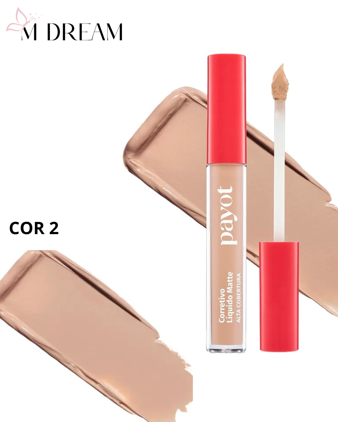 Corretivo Matte Alta Cobertura Payot