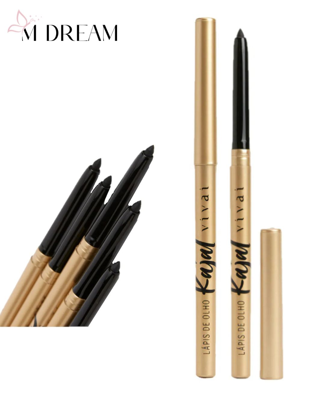 Lápis de Olho Retrátil VIVAI