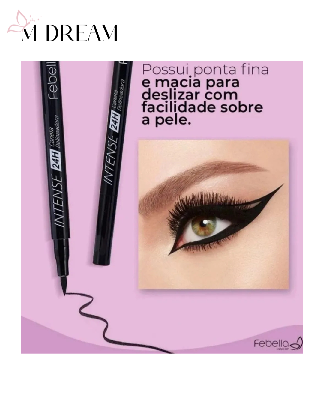 Caneta Delineadora Intense Febella