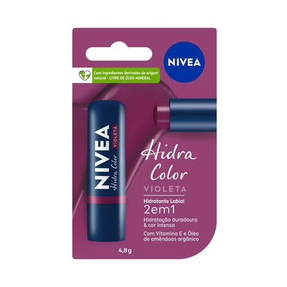 Hidratante Labial Nivea 2 Em 1 Hidra Color