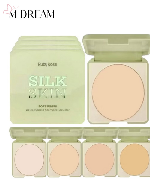 Pó Compacto Soft Finish Silk Skin – Ruby Rose (9,5g)