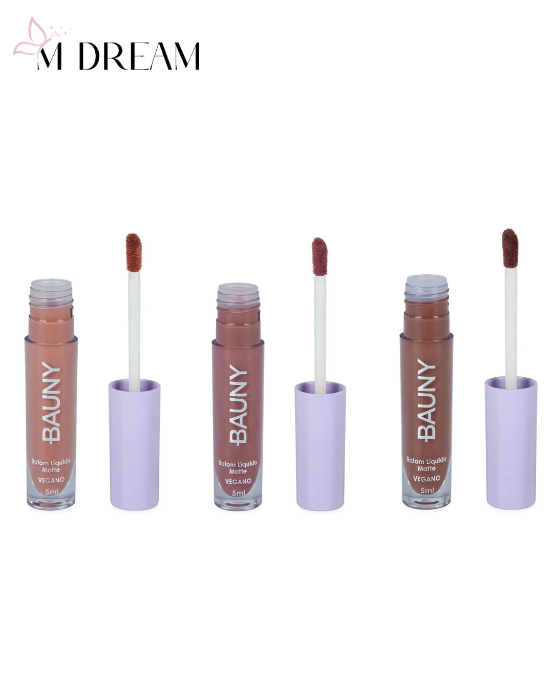 Batom Líquido Bauny