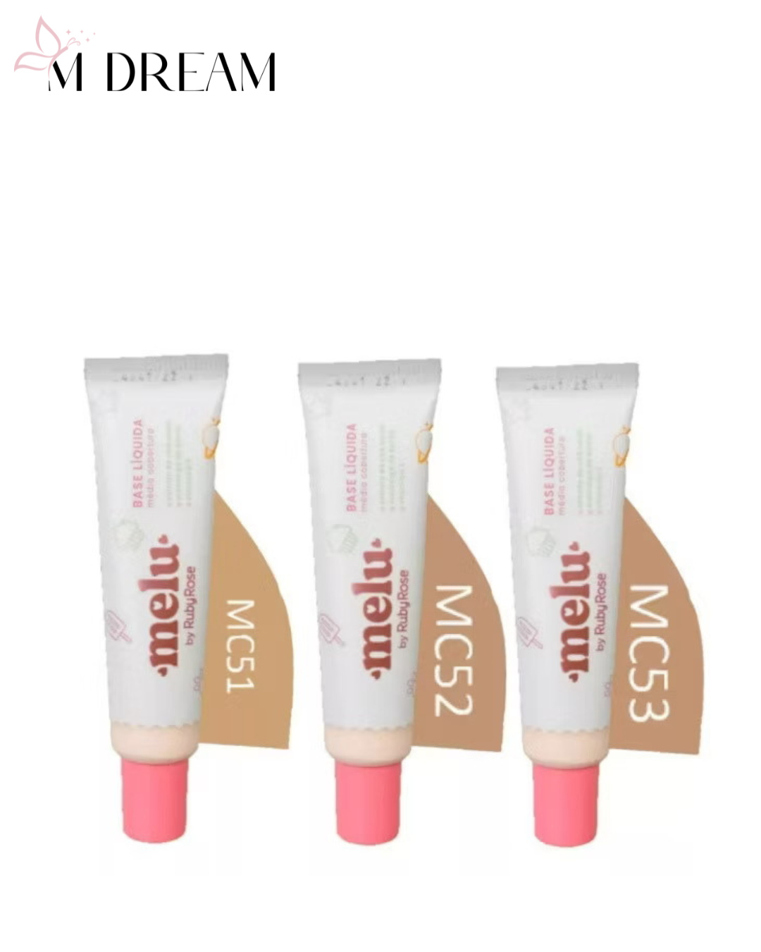 Base Líquida Melu – Ruby Rose (30ml)