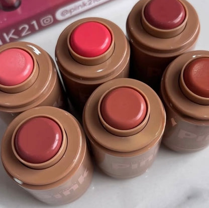 Blush Stick Pink21 – 3 em 1 com Efeito Matte Natural