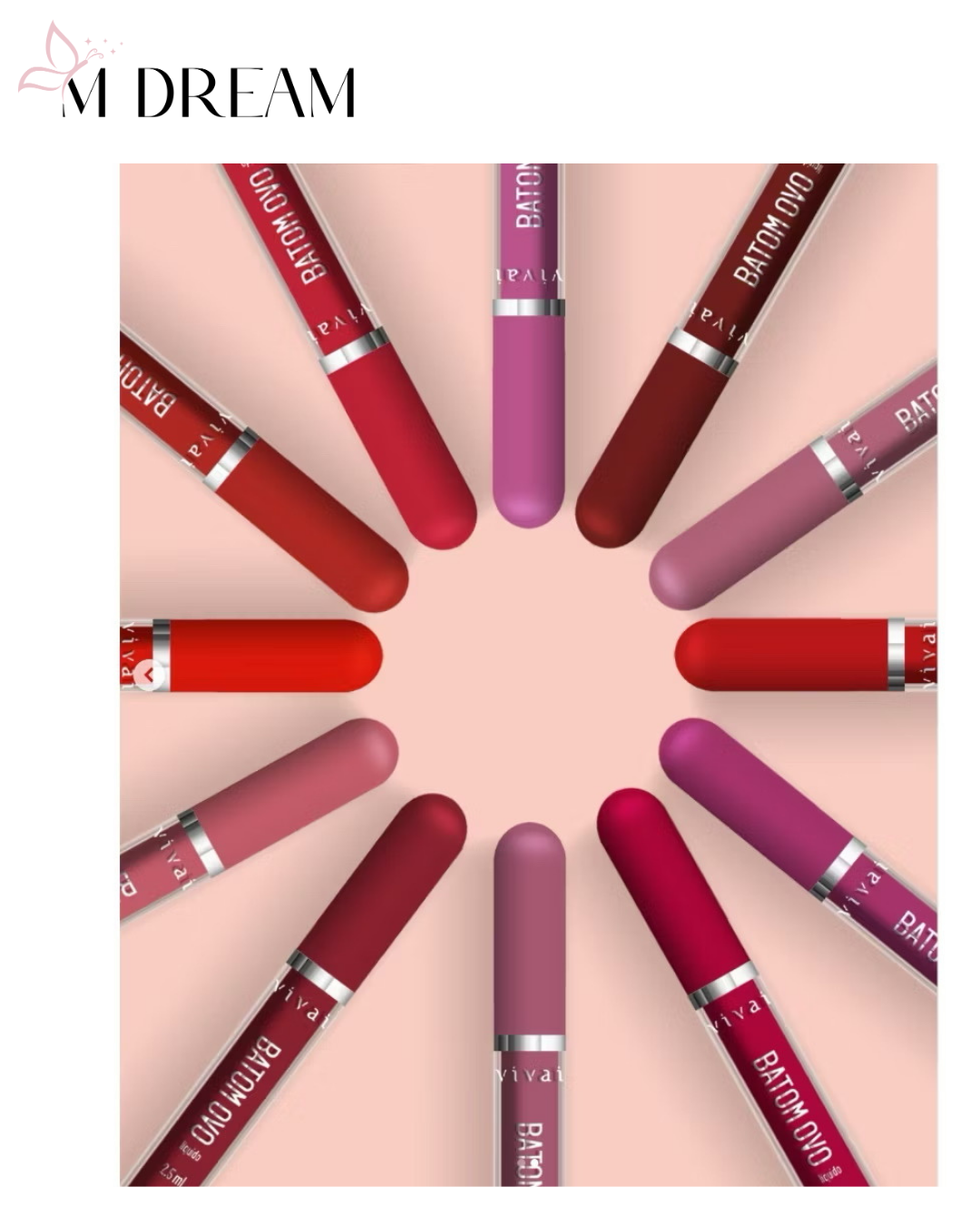 Batom Líquido Matte Vivai