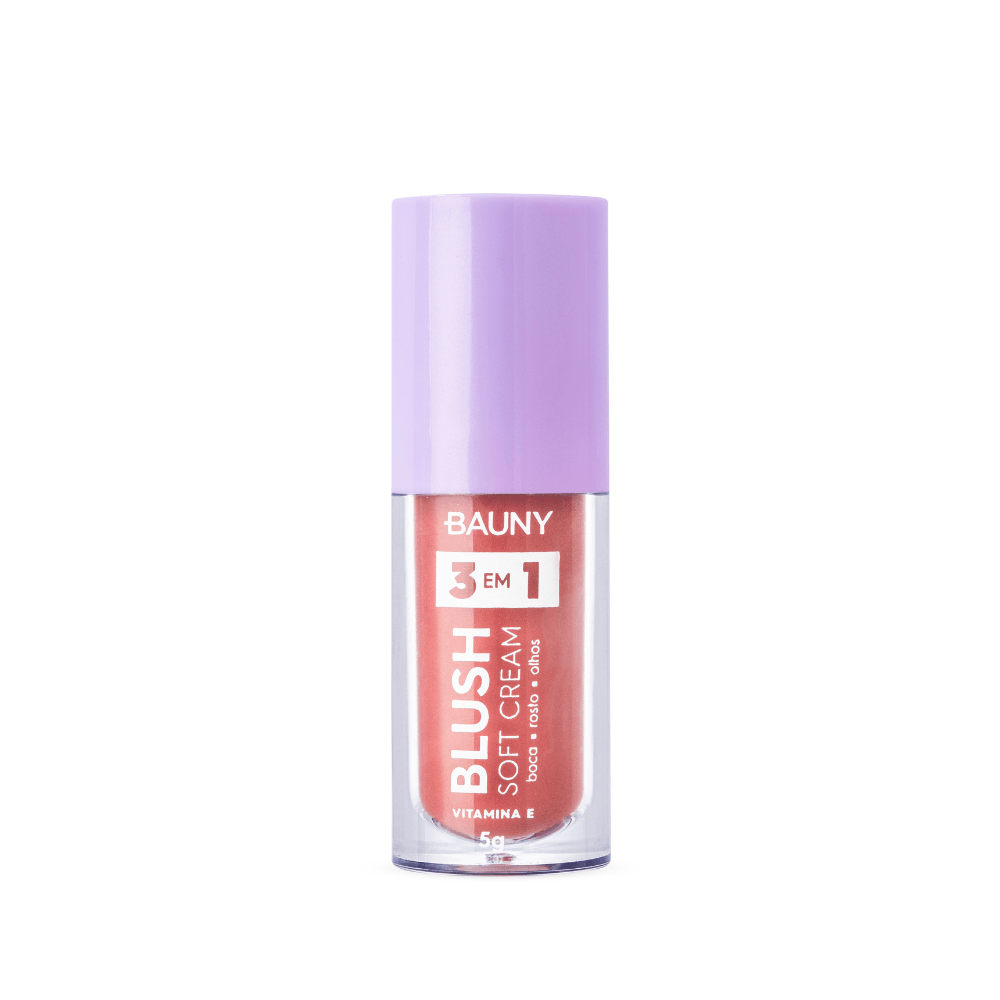 Blush Líquido Soft Cream 3 em 1- 5g