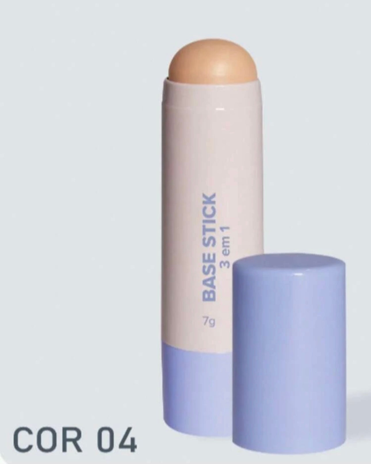 Base Stick 3 em 1 Miss Lary – Base, Corretivo e Contorno