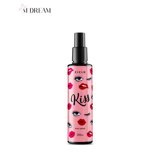 Body Splash Kiss 200ml - CICLO Fragrância Jovem, Delicada e Refrescante