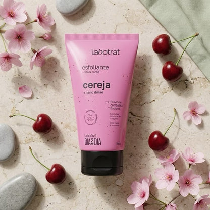 Esfoliante Corporal e Facial CEREJA 150g LABOTRAT
