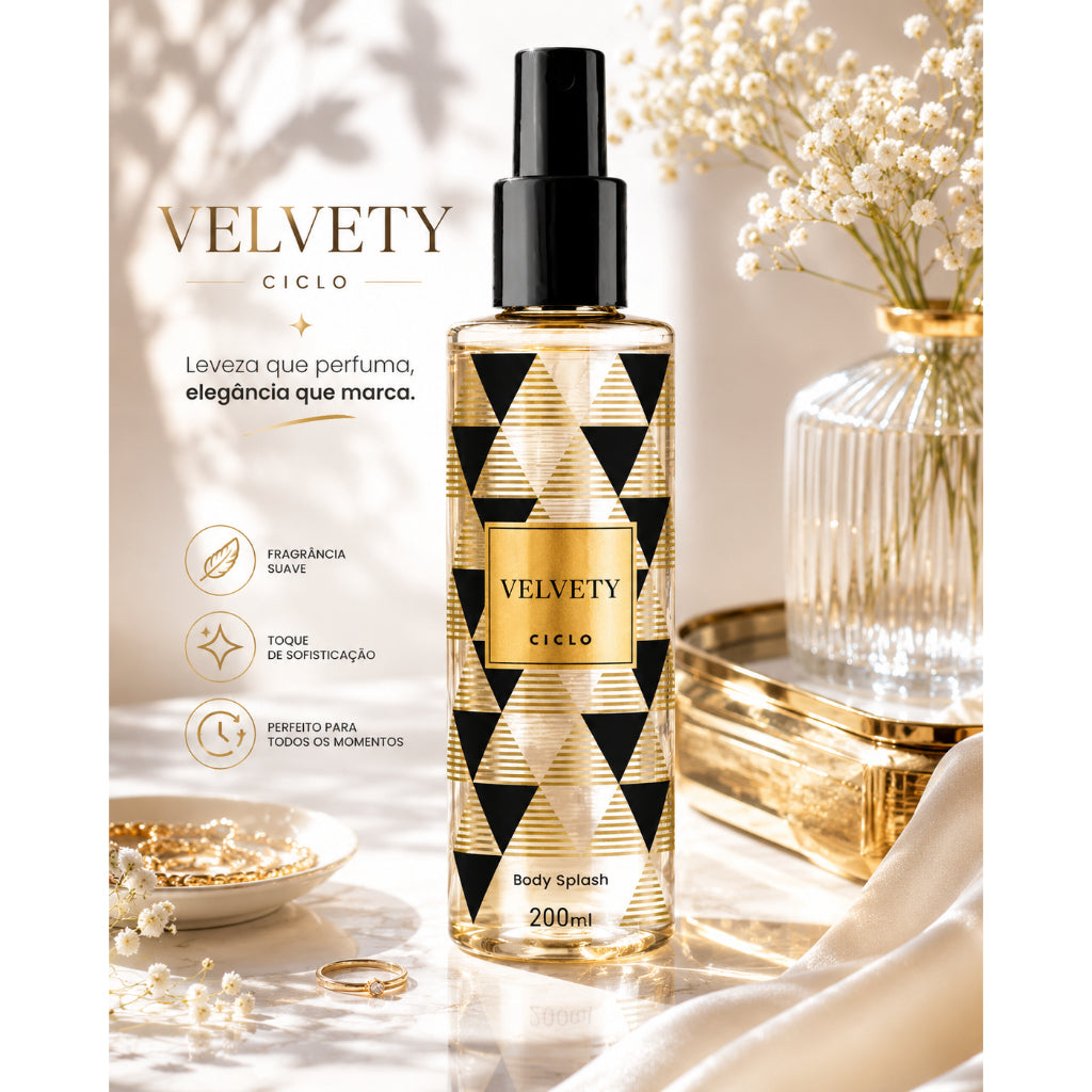 Body Splash Velvety Ciclo 200ml