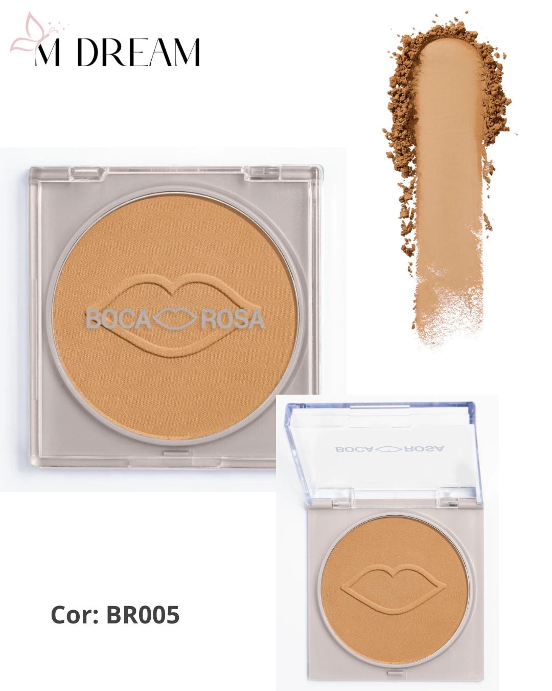 Pó Compacto Boca Rosa