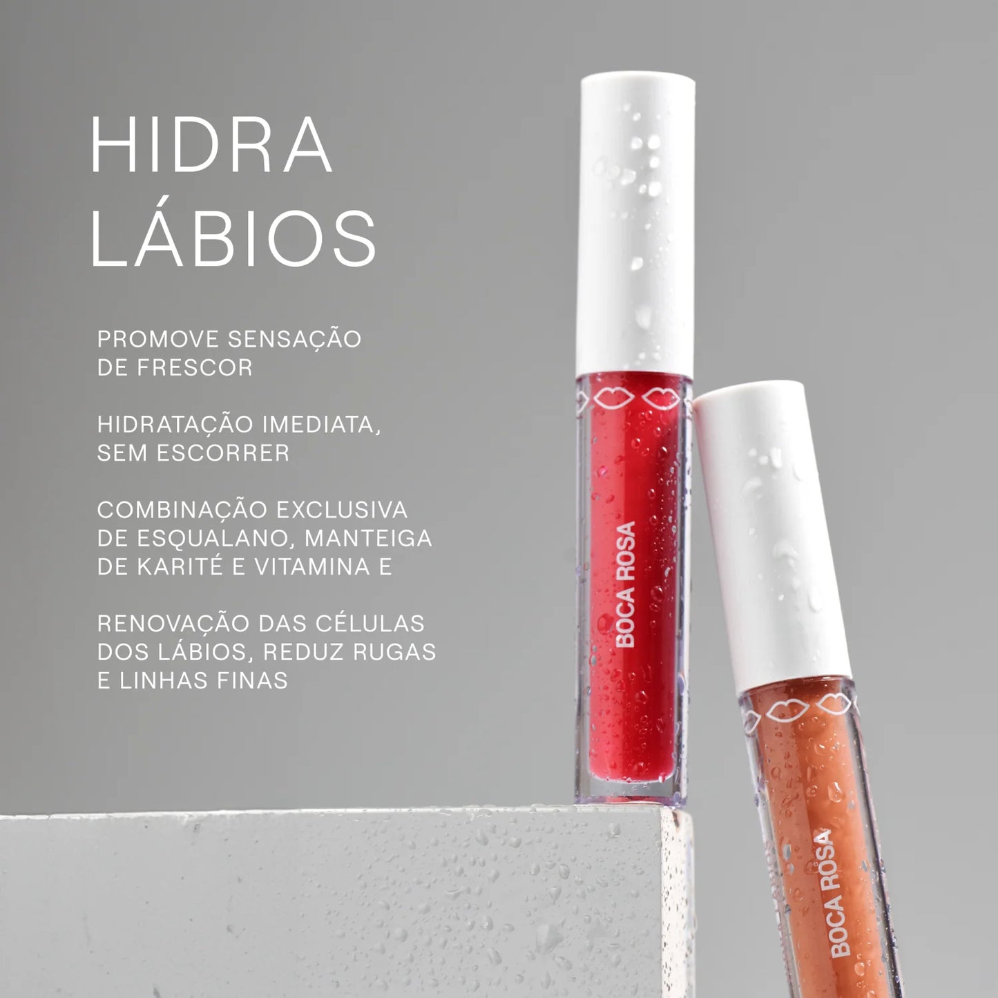 Hidra Lábios Boca Rosa