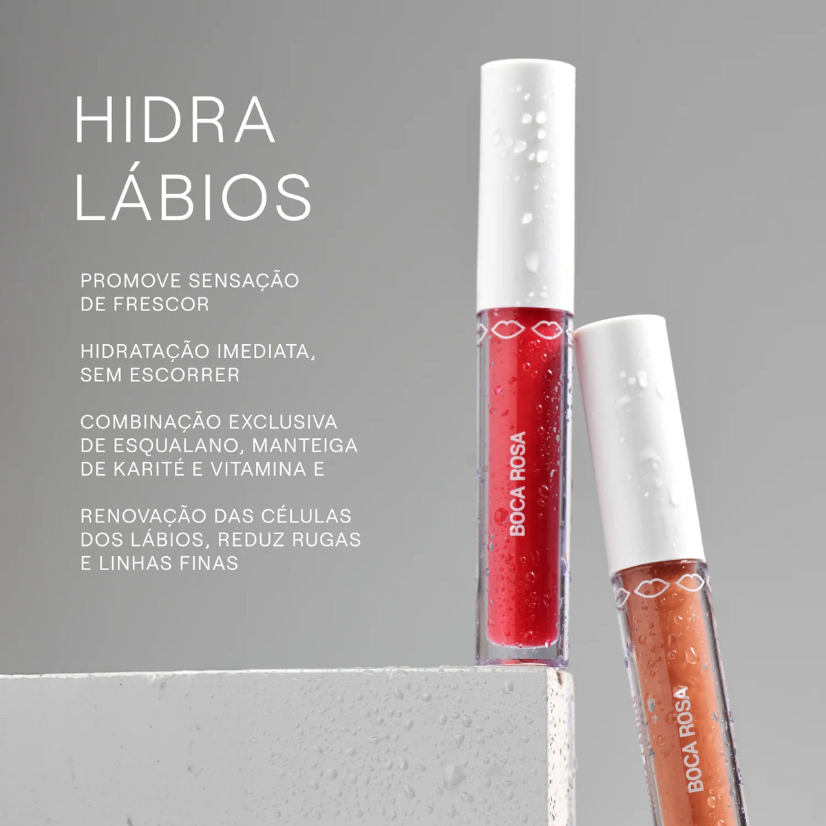 Hidra Lábios Boca Rosa