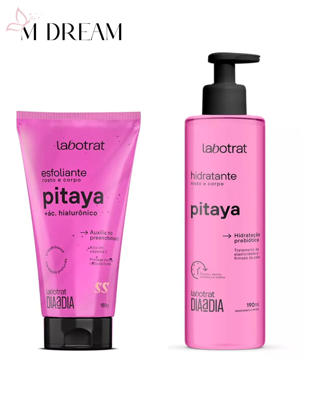 Kit Dia a Dia Labotrat- Esfoliante e Hidratante PITAYA