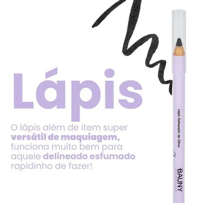Lápis Delineador para Olhos Bauny- Marrom