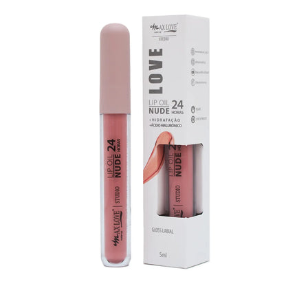 Lip Oil Nude 24 horas - Max Love